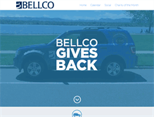 Tablet Screenshot of bellcogivesback.org